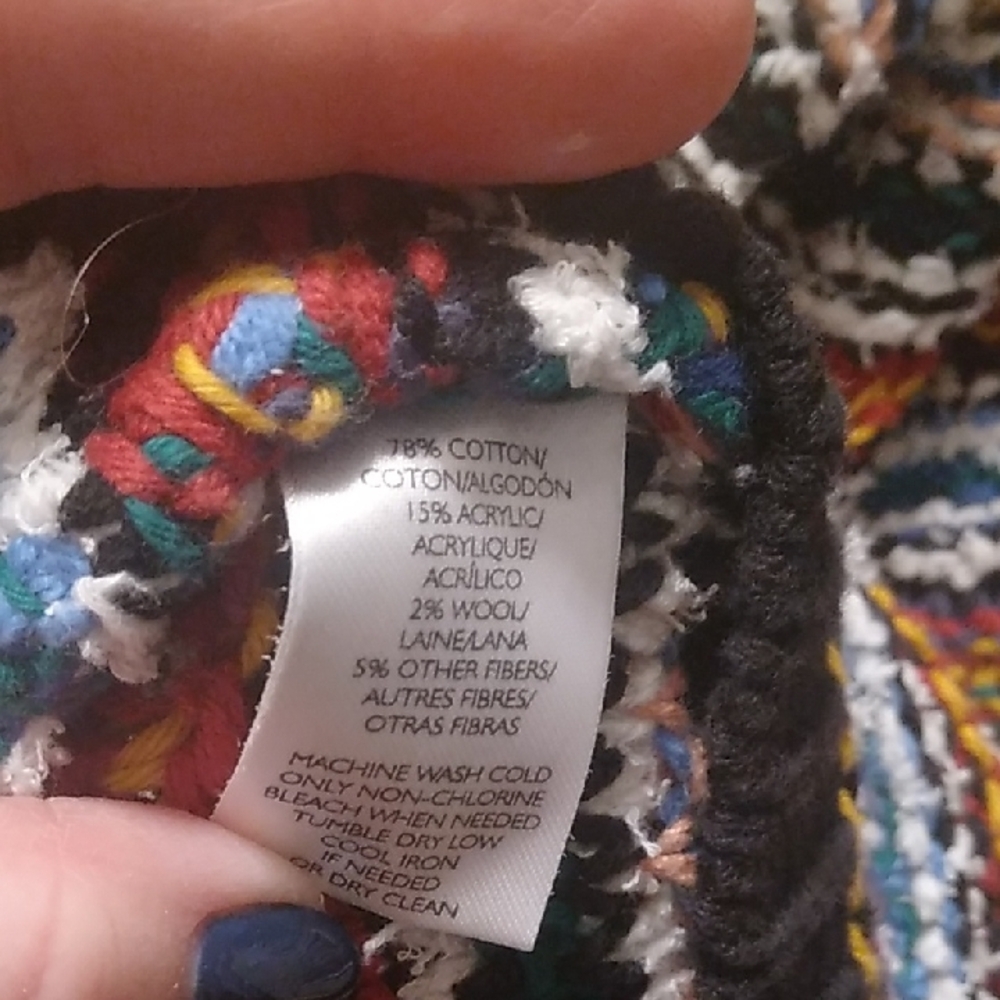 LOFT Multicolor Knit Sweater - Picture 7 of 7
